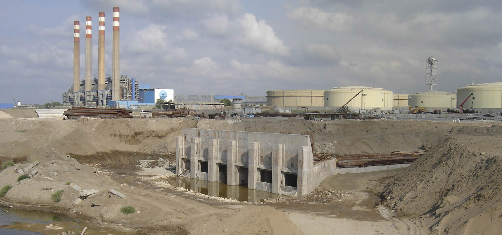 Water Intake & Outfall System of Neka Combined Cycle Power Plant