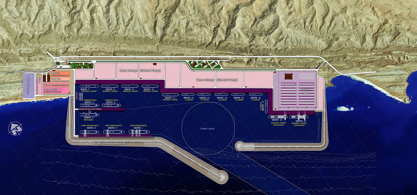 Master Plan and Basic Design of Parsian Industrial Port